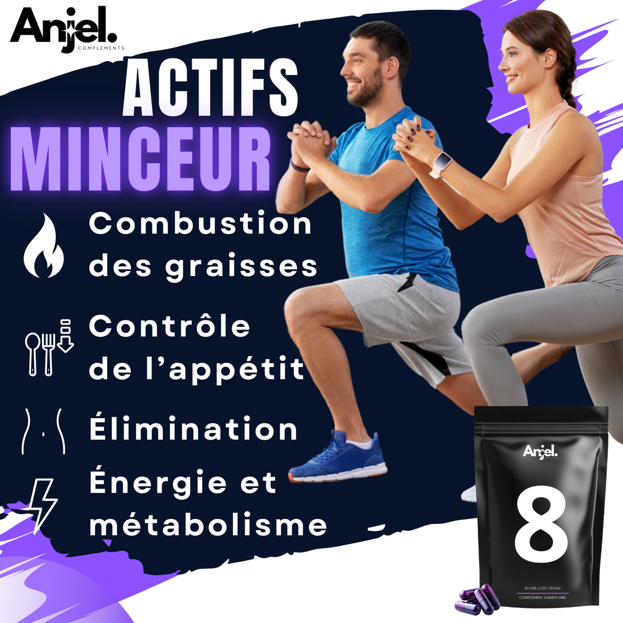 Le 8 PURPLEđ„: BrĂ»leur de Graisse Nouvelle GĂ©nĂ©ration â Perte de Poids Ultra-Rapide