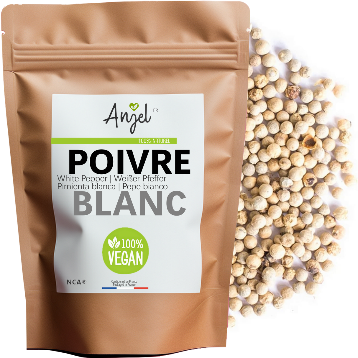 Poivre blanc entier