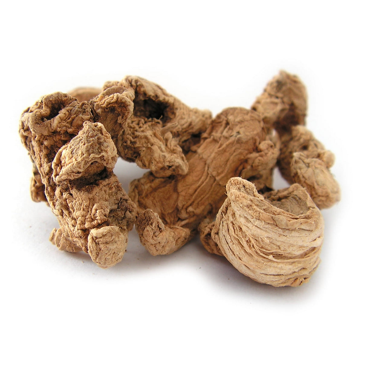 Gingembre racines coupées séchées