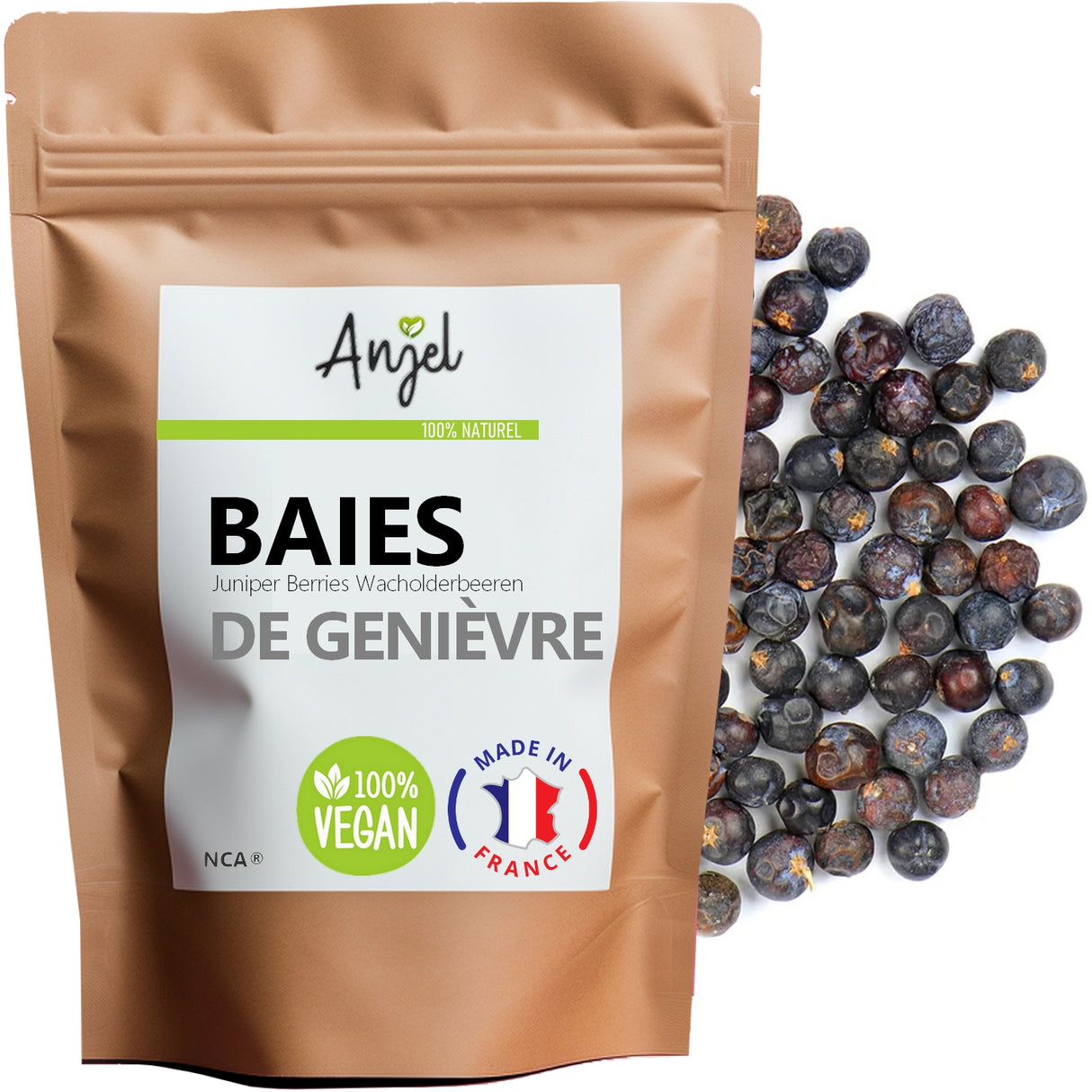 Baies de Genièvre entières