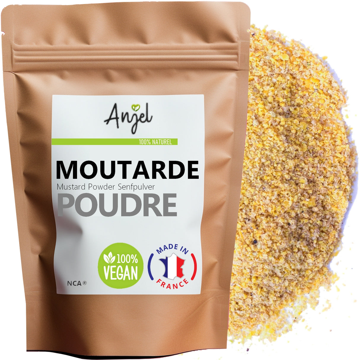 Moutarde jaune en poudre