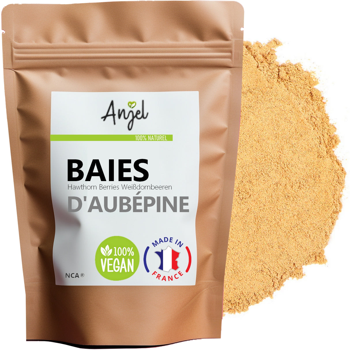 Baies d'Aubépine en Poudre