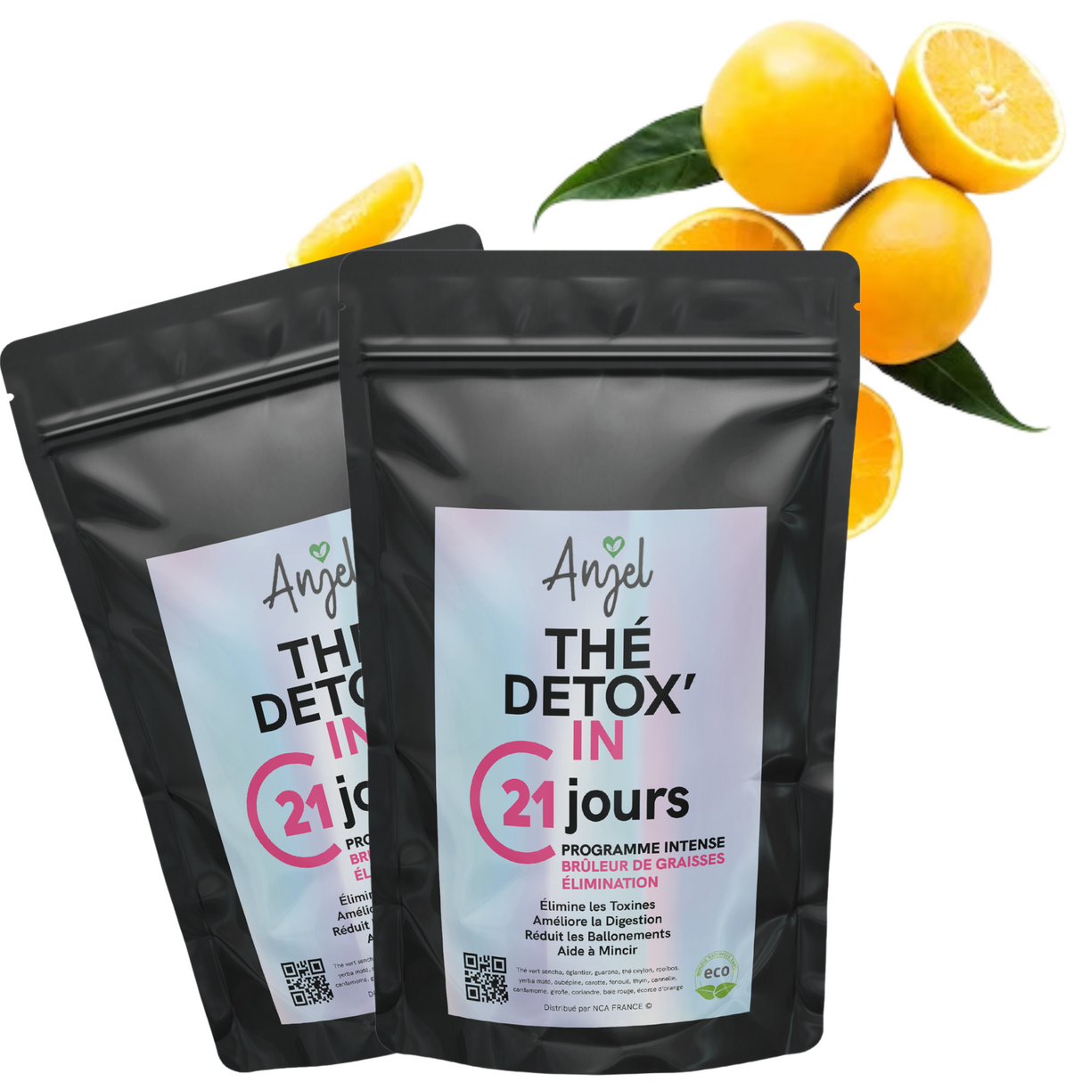 DETOX'IN Programme 21 Jours - Thé Minceur Détox Tisane Perte de Poids