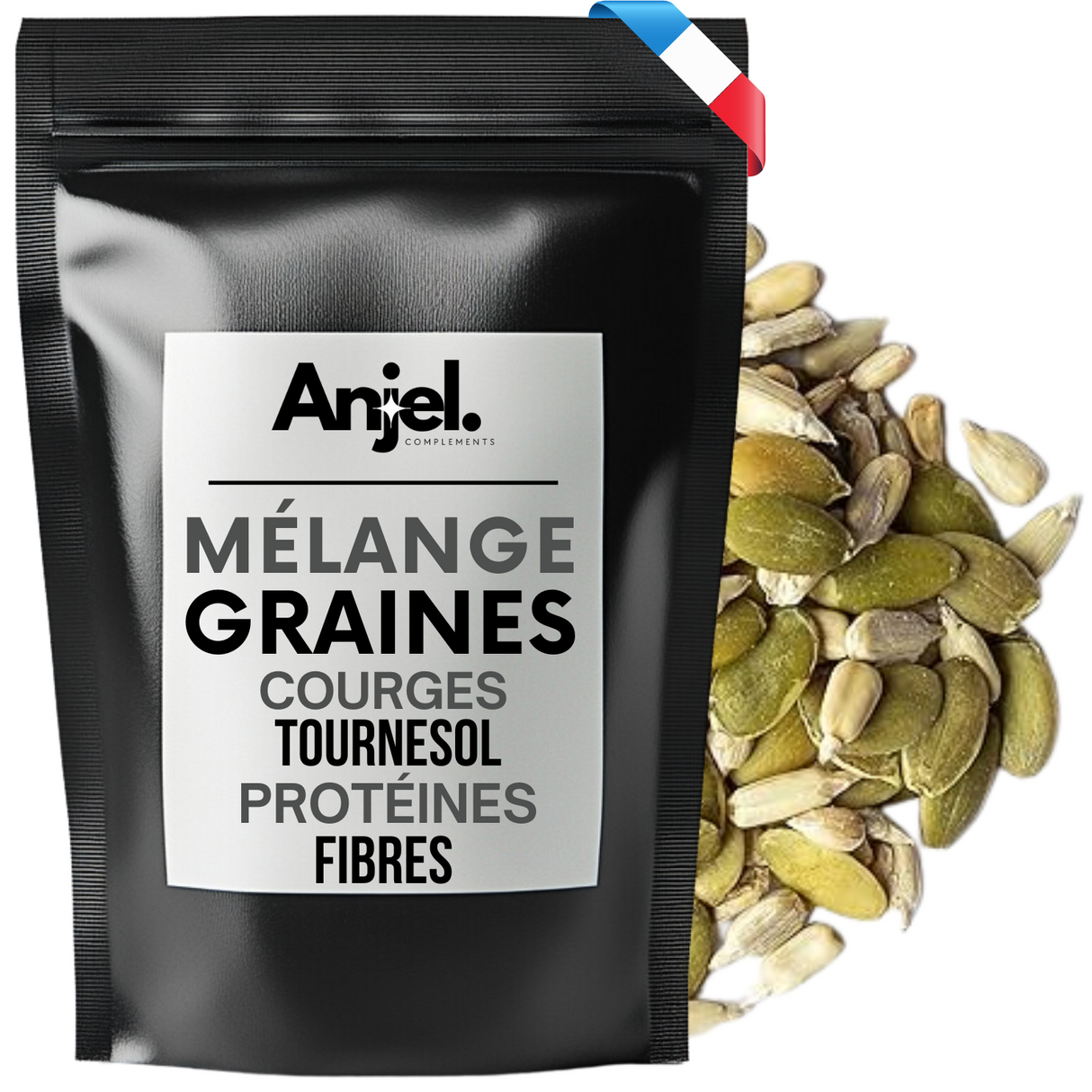 Mix Graines de Courges et Graines Tournesol - 125g