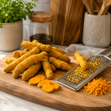 Doigts de curcuma