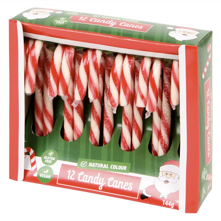 Lot de 12 Sucres d’Orge Confiserie Goût Fraise - Bonbons pour Enfants Acidulés Colorant Naturel Sans Gluten