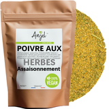 Assaisonnement poivre aux herbes