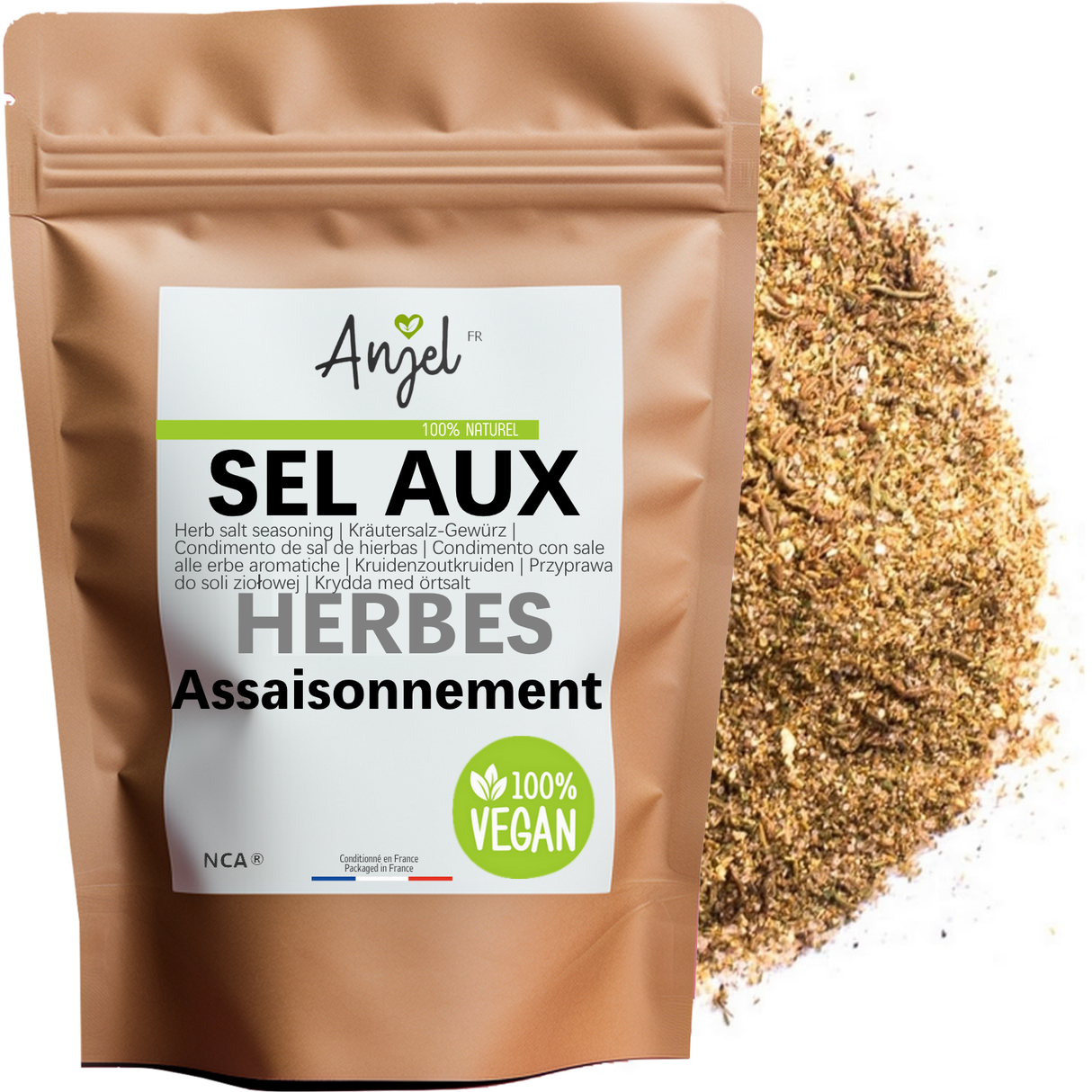 Assaisonnement sel aux herbes