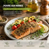 Assaisonnement poivre aux herbes