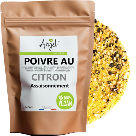 Assaisonnement poivre au citron – ANJEL – visuel 1