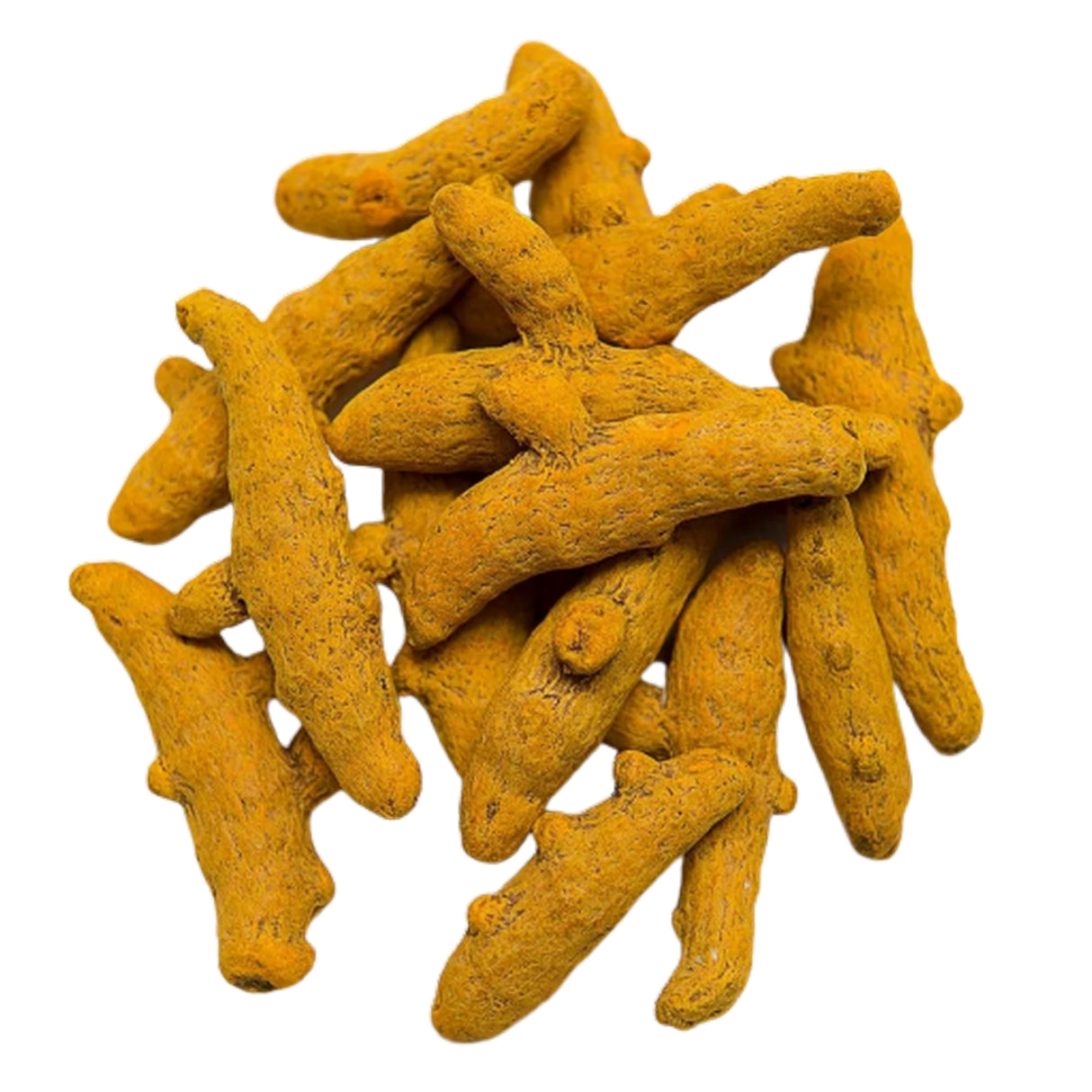 Doigts de curcuma