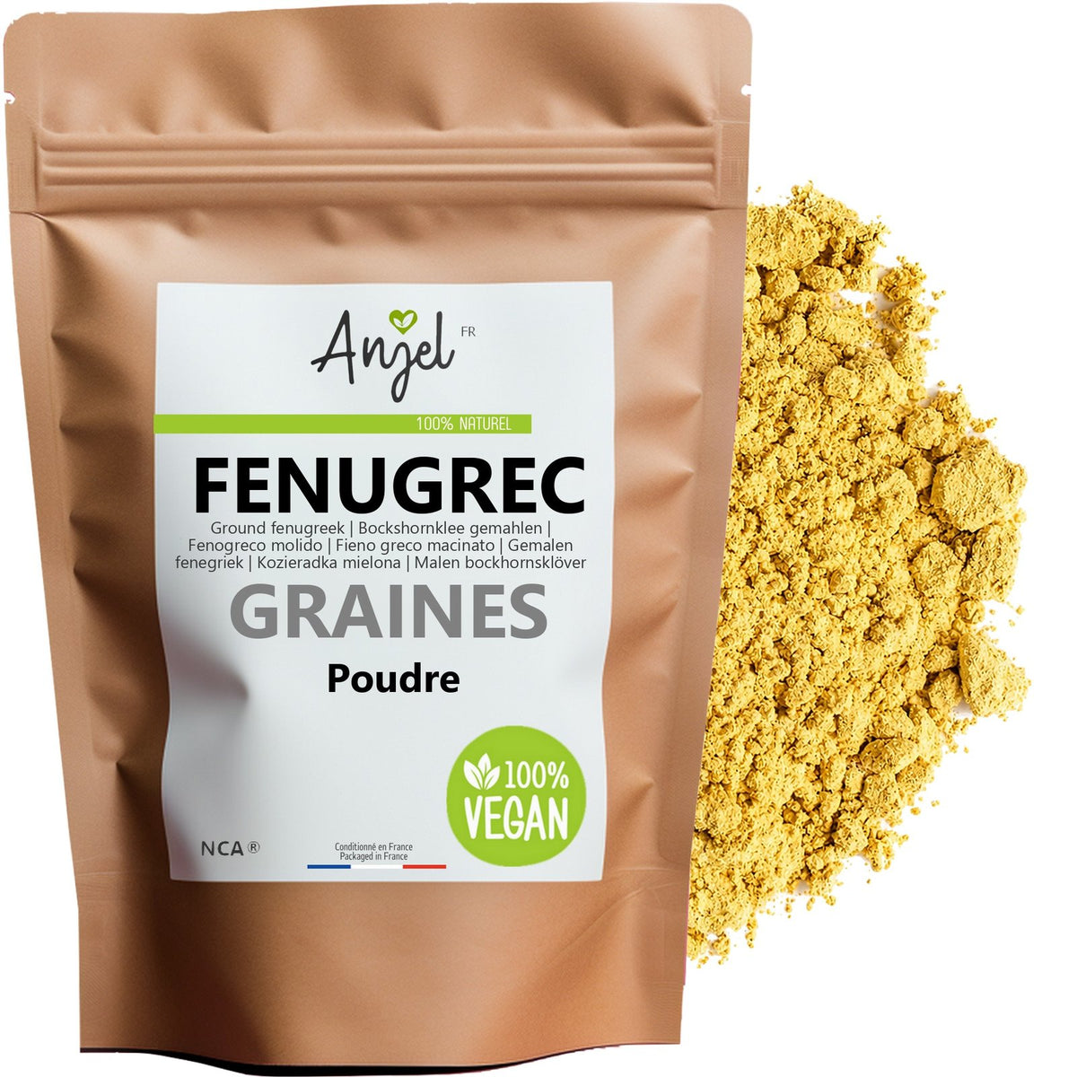 Fenugrec en poudre – ANJEL – visuel 1