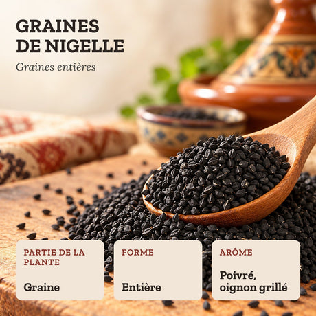 Graines de nigelle (Cumin noir) – ANJEL – visuel 2