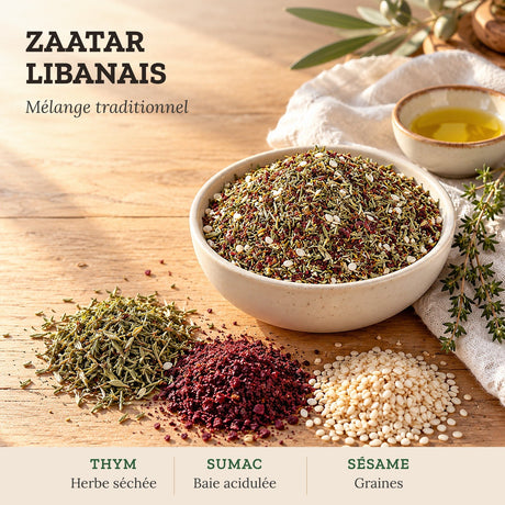 Mélange d'épices Zaatar – ANJEL – visuel 2