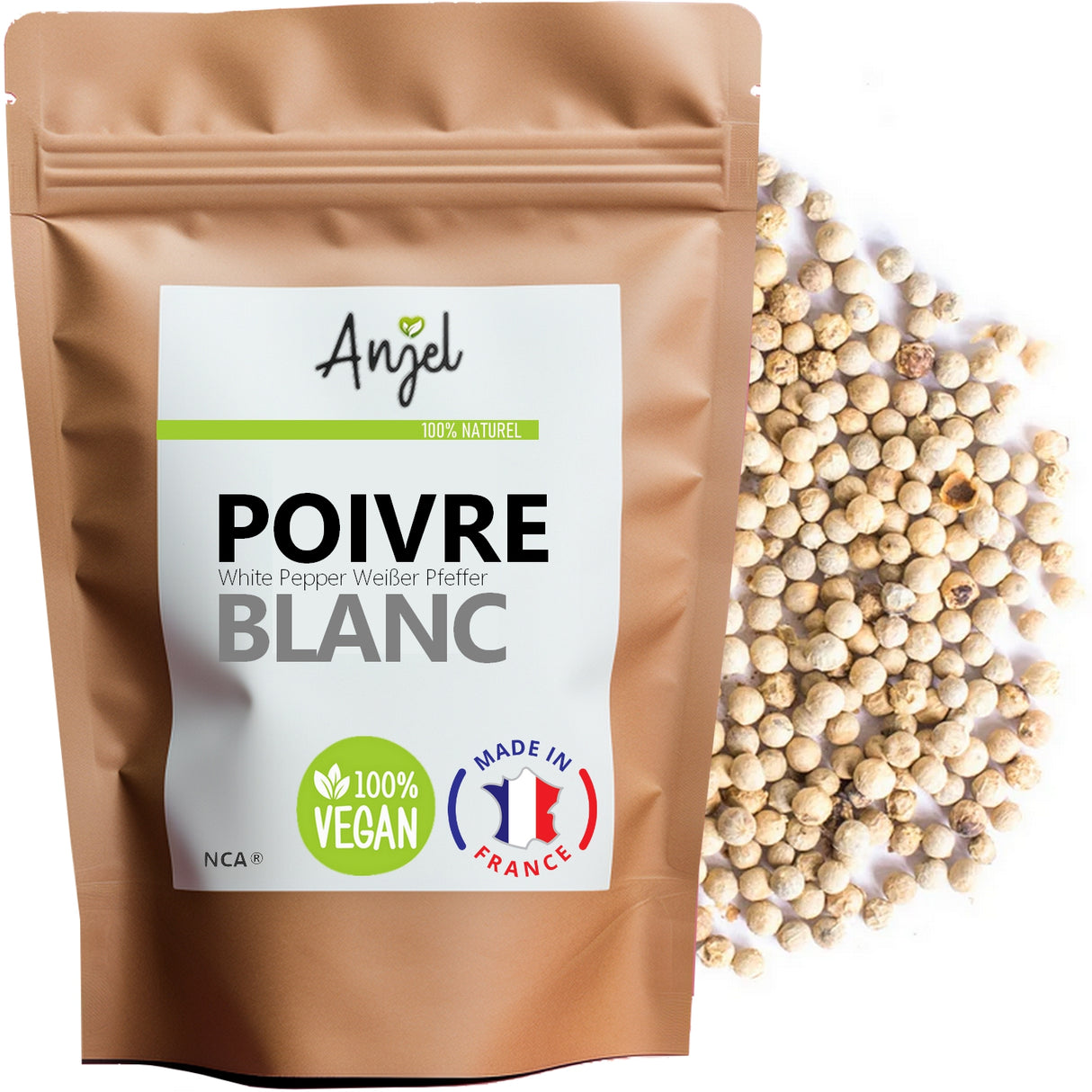 Poivre blanc entier