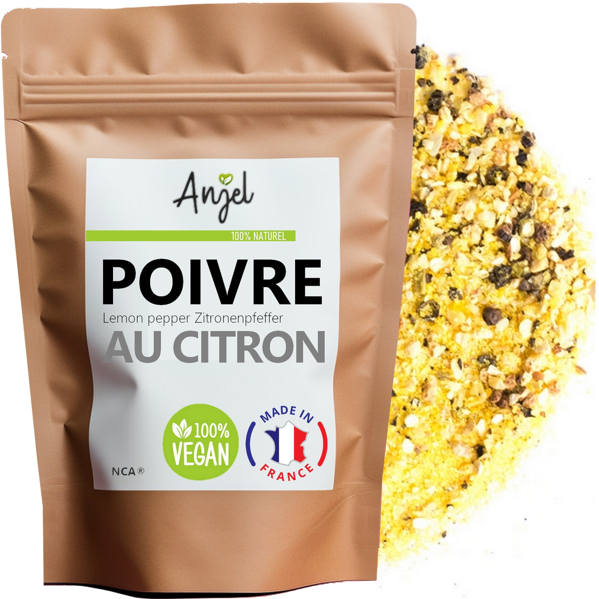 Assaisonnement poivre au citron